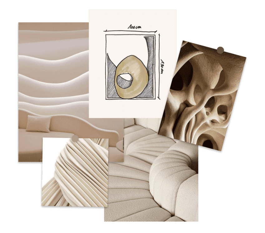 MOODBOARD • FORMES ORGANIQUES