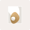 Organic Shape avec laiton