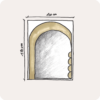 Precious Arch avec laiton