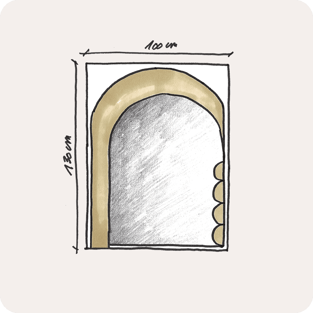 Precious Arch avec laiton