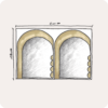 Precious Arch avec laiton