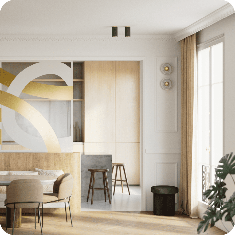 Pattern Loop avec laiton