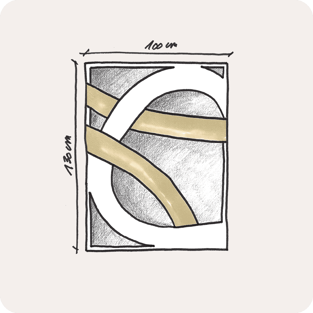 Pattern Loop avec laiton